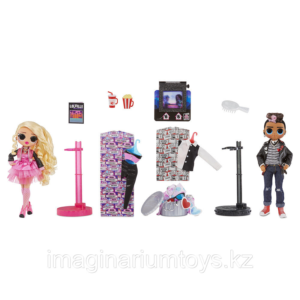 Набор 2 куклы LOL Surprise OMG Movie Magic Tough Dude и Pink Chick - фото 4 - id-p100278059