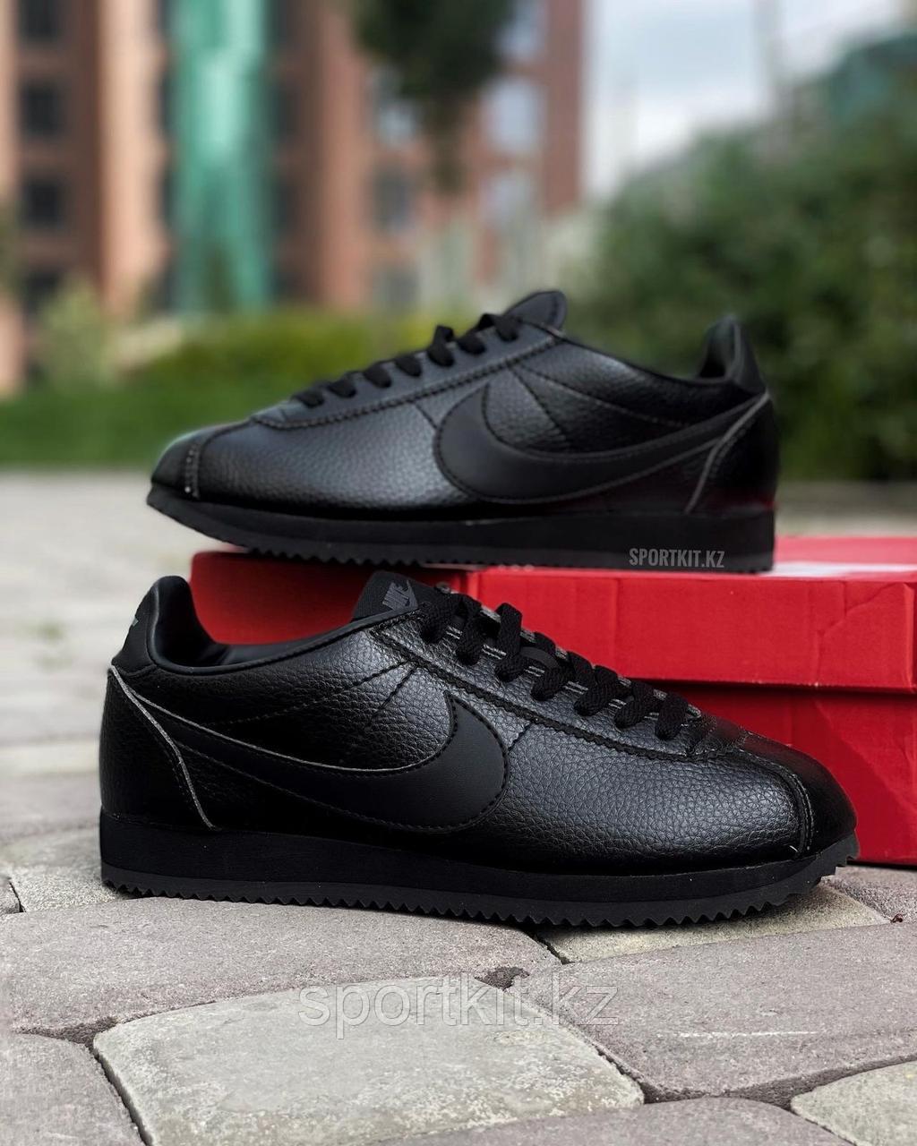 Крос Nike Cortez черн д2 - фото 4 - id-p100278572