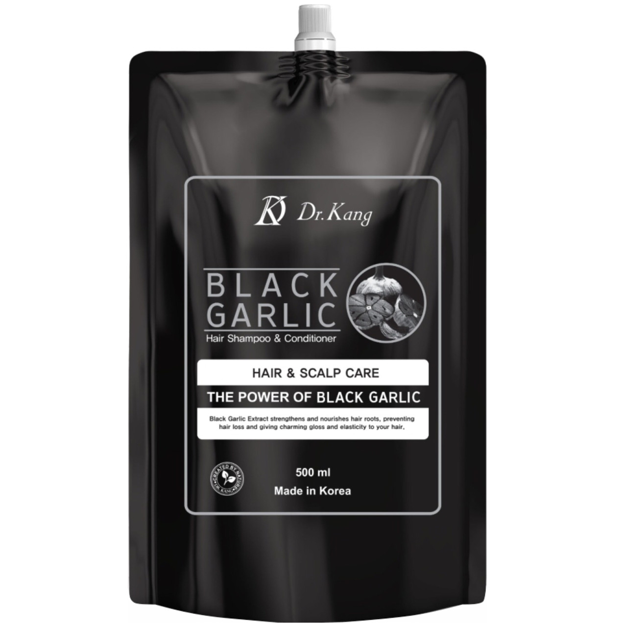 Шампунь + Кондиционер на основе экстракта черного чеснока Black Garlic Professional Hair Care, 500мл