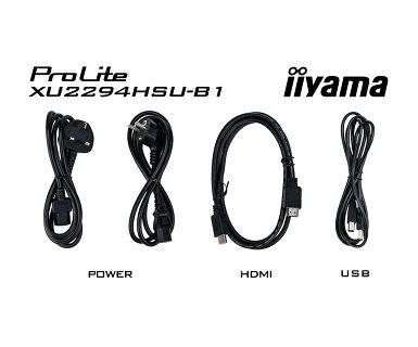 Liyama XU2294HSU-B1 Монитор LCD 21.5'' [16:9] 1920х1080(FHD) VA - фото 6 - id-p100283888