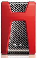 Внешний жесткий диск ADATA HD650, 1 TB, Красный ,HDD USB AHD650-1TU31-CRD, USB 3.2, Red