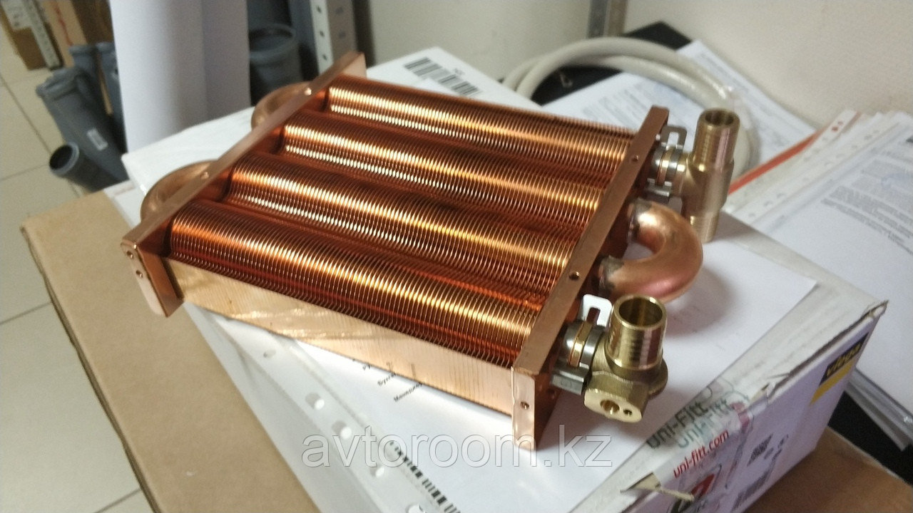 250-300 үшін Daewoo 250-300 122 fin (122 пластина) газ қазандығына арналған негізгі мыс жылу алмастырғышТүпнұсқа