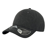 Бейсболка UNI-CAP PIQUET, без панелей и швов, без застежки, Серый, S_M, 25482.30 S_M