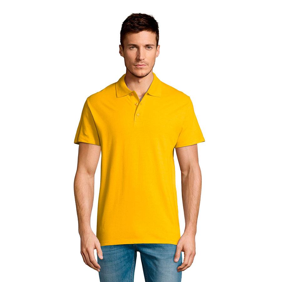 Рубашка поло мужская SUMMER II 170 , Жёлтый, 2XL, 711342.301 2XL - фото 4 - id-p100286113