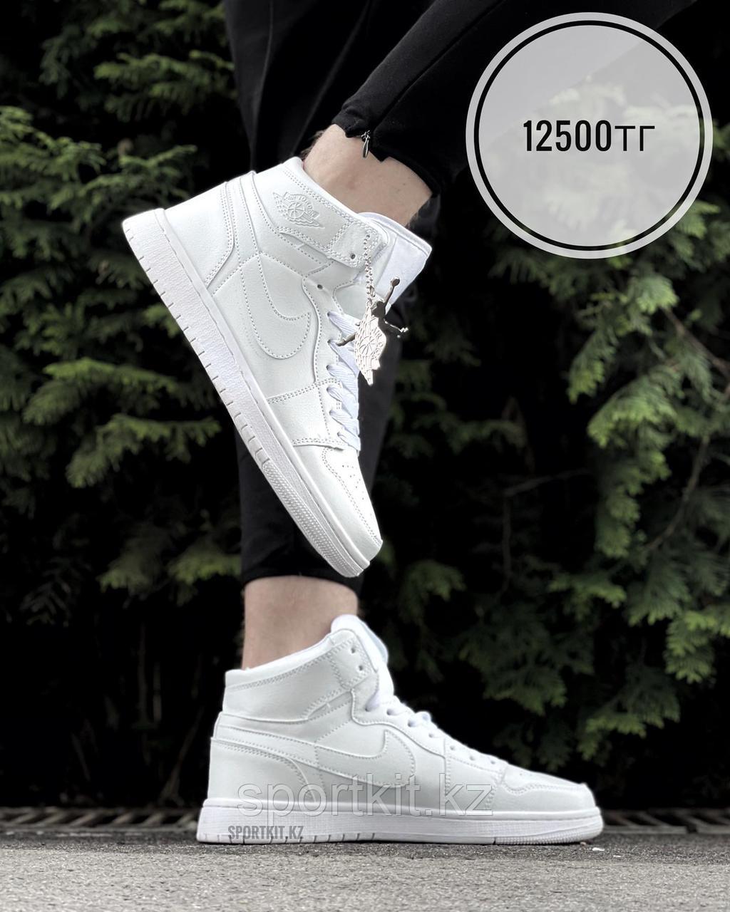 Кеды Nike Jordan выс белые 216-3