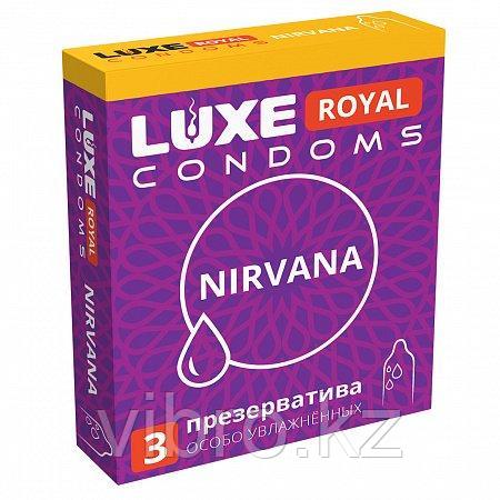 Презервативы LUXE ROYAL Nirvana особо увлаженные, 3шт.
