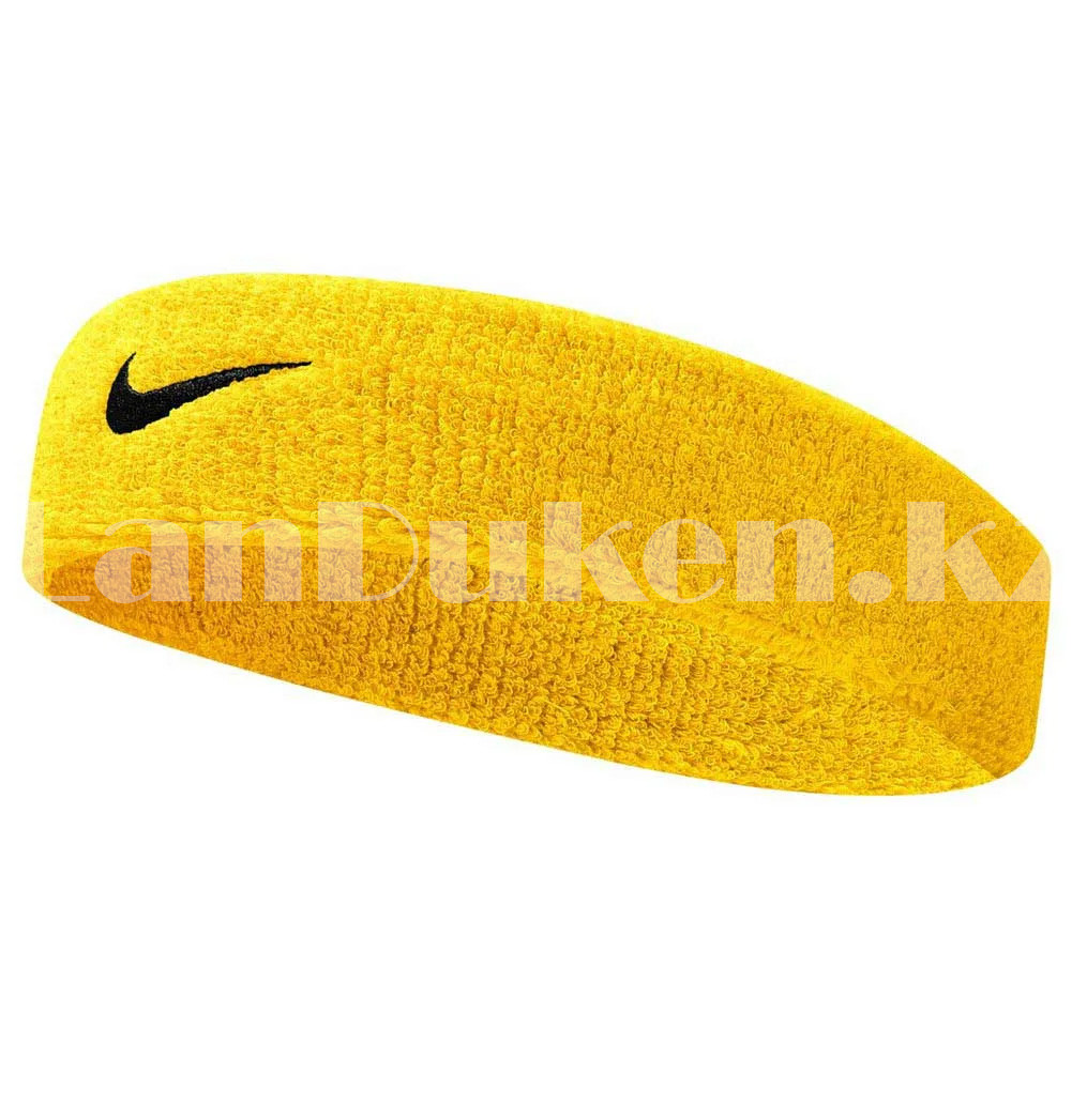 Спортивная повязка на голову желтая - фото 2 - id-p46703853