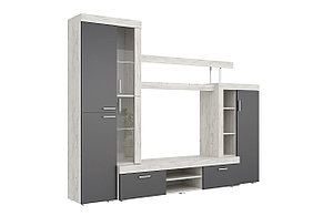 Стенка для гостиной Милан, 250х193,6х43 см, фото 3