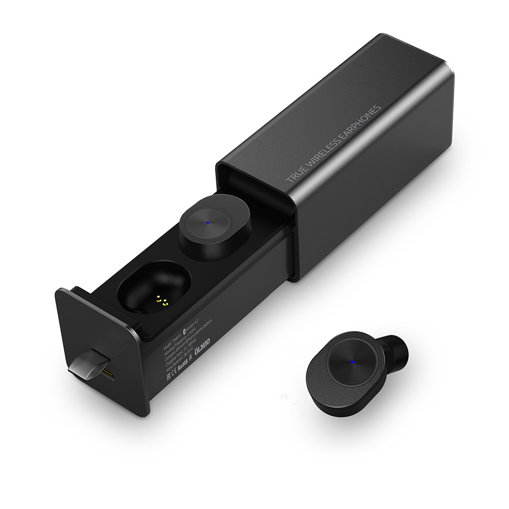 OLMIO TWE-01 Наушники-вкладыши беспроводные, Bluetooth 4.2