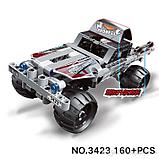Конструктор DECOOL 3424 TECHNIC - Машинка (160 дет.) / Машинка конструктор, фото 4