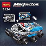 Конструктор DECOOL 3424 TECHNIC - Машинка (160 дет.) / Машинка конструктор, фото 6
