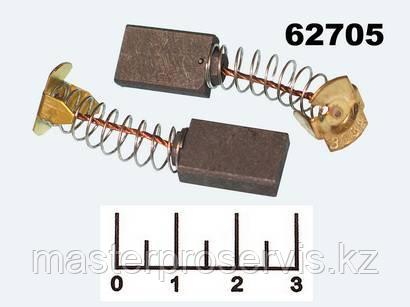 Графитовые щётки 5×11×17 мм (303) с пружиной для электродвигателя