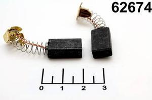 Графитовые щётки 6×7×12 мм с пружиной для электродвигателя