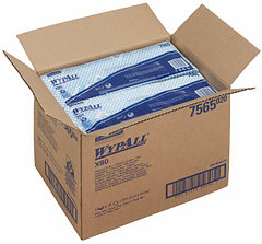 Протирочный материал в пачках WypAll X80 синий 7565 производство Kimberly Clark Professional (пачка 25 листов), фото 3