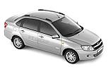 Рейлинги "Комфорт" на LADA Granta Седан с 2011 / Kalina Седан 2004-2011, фото 4