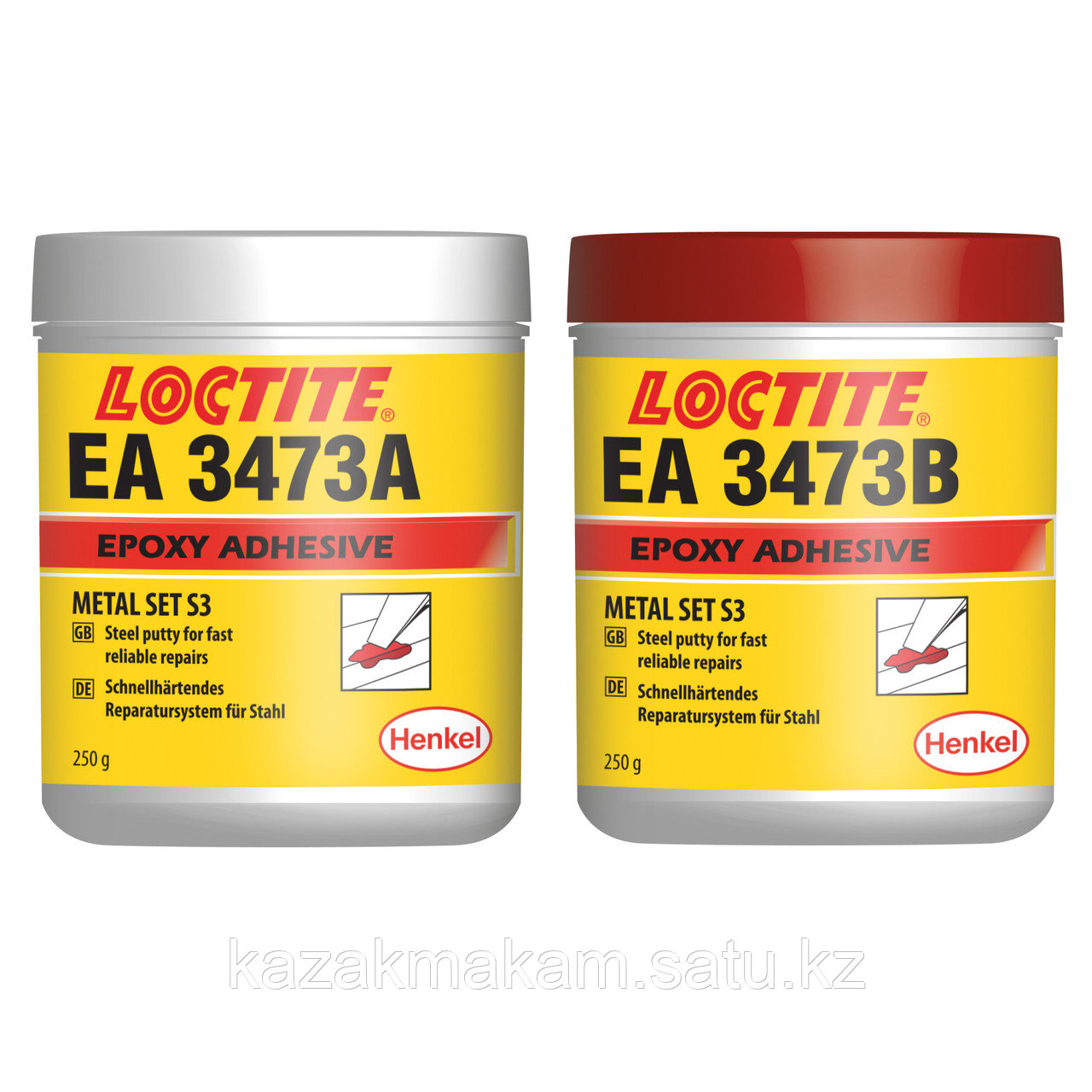 Loctite EA 3473 500G Состав с содержанием стали, пастообразный, быстрой полимеризации