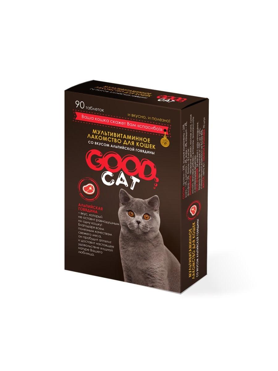 Good Cat Витаминное лакомство для кошек, со вкусом говядины