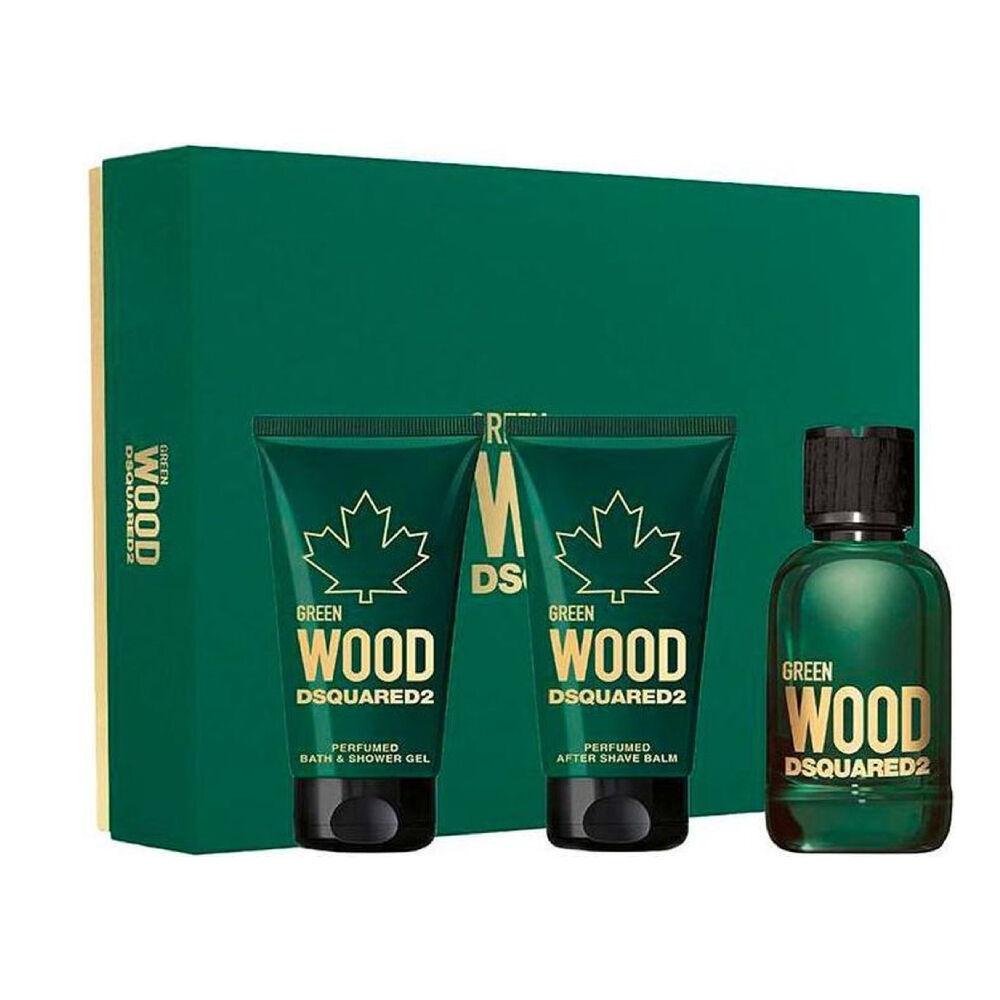 Dsquared2 Green Wood for Him Gift Set edt 50ml+ shwer gel 50ml + body lotion 50ml