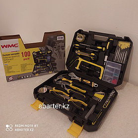 Чемодан инструментов ключей набор инструментов 100 предметов