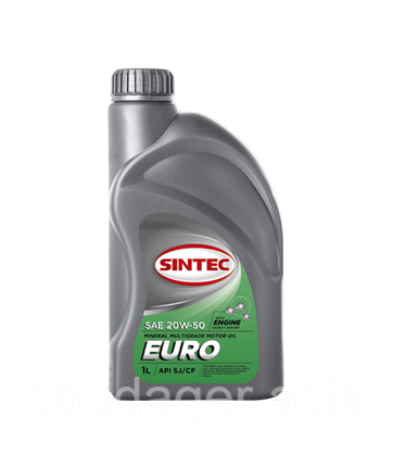 Масло моторное SINTEC EURO SAE 20W-50 API SJ/CF (1л)
