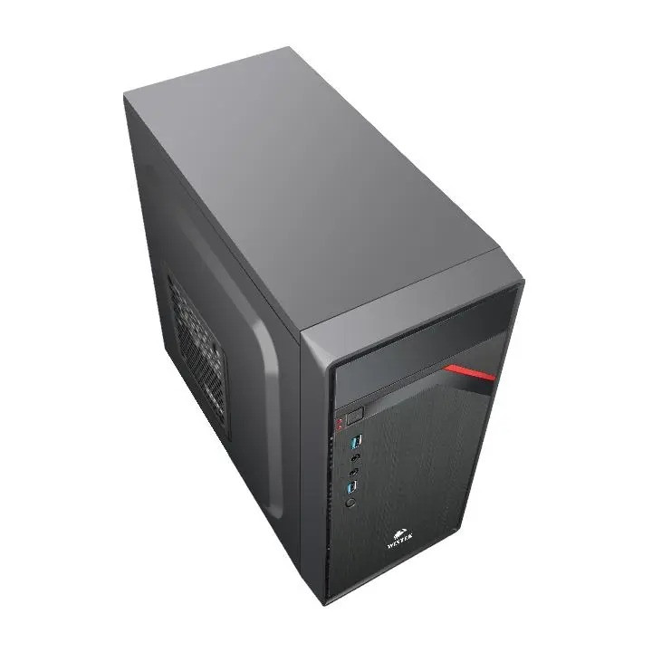 Корпус Wintek K0610, 0.4mm, 2xUSB 2.0 + HD-Audio, MiniTower - фото 2 - id-p99876902