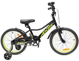Детский велосипед AXIS KIDS 18 (2022) Black/Yellow