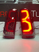 Задние фонари на Hilux 2005-15 дизайн 21 (Красный цвет)