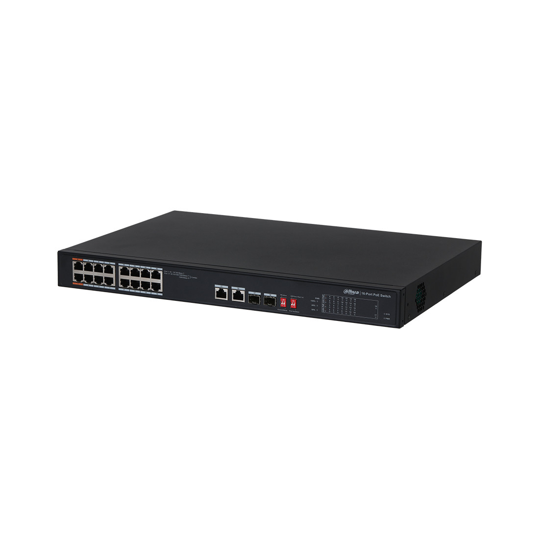 Коммутатор Dahua 16-портовый POE DH-PFS3218-16ET-135