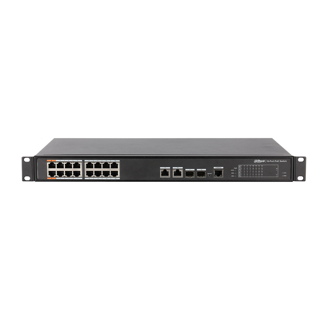 Коммутатор Dahua 16-портовый POE DH-PFS4218-16ET-240