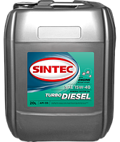 Масло моторное SINTEC TURBO DIESEL SAE 15W-40 API CD (20л)