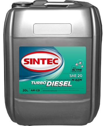 Масло моторное SINTEC TURBO DIESEL М8ДМ API CD (30л)