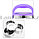 Ланч бокс для еды контейнер пищевой 3 секции 1,5 л фиолетовый, фото 5