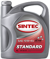 Масло моторное SINTEC STANDARD SAE 10W-40 API SG/CD (4л)