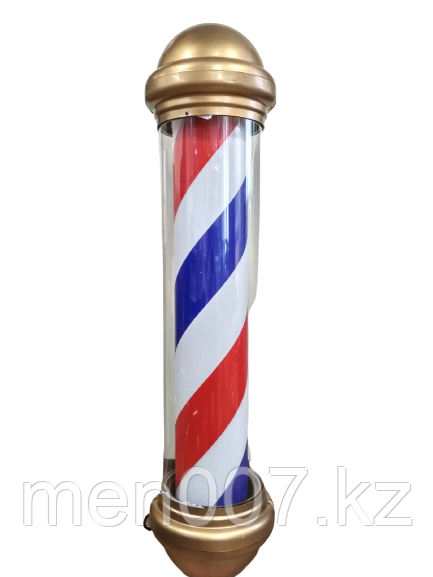 Барбер пул (Barber's Pole) золотой (без верхней наружной лампы)