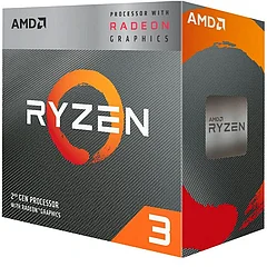 Процессор AMD Ryzen 3 3200G 3,6ГГц (4,0ГГц Turbo), AM4, 4/4/8, L3 4Mb with Radeon™ Vega 8 Graphics, 65W OEM