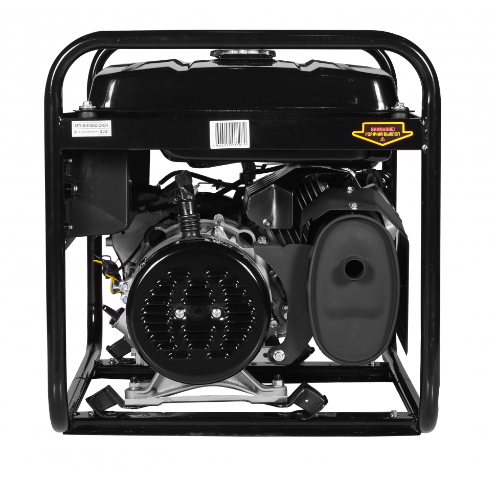 Бензиновый генератор HUTER DY6500L 64/1/6 (5.0 кВт, 220 В, ручной старт, бак 22 л) - фото 5 - id-p100309887
