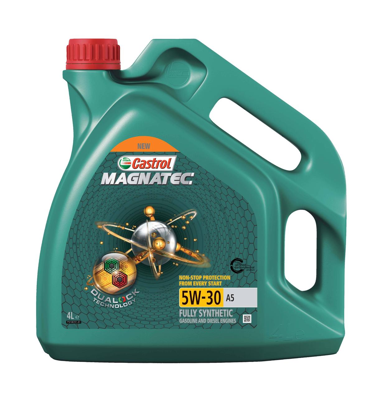 Моторное масло Castrol Magnatec AP 5W-30 синтетическое SN, 4 литра
