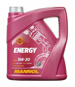 Моторное масло Mannol Energy 5W-30, 4 литра