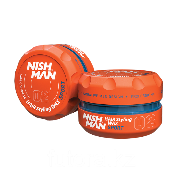 Воск на водной основе "NISHMAN Hair Styling Wax - 02 Sport