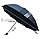 Зонт механический складной 30 см Sport темно-синий, фото 2