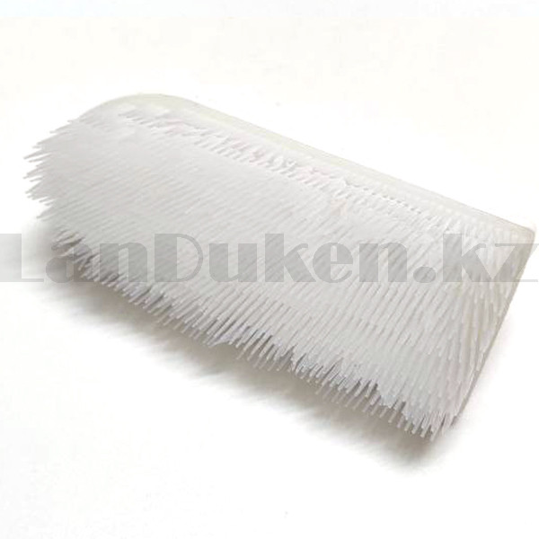 Щетка-утюг для чистки ковров пластиковыми щетинками ARJ plastic 150 белая - фото 3 - id-p100319184
