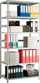 СТЕЛЛАЖИ MS STANDART (500 КГ НА СТЕЛЛАЖ)