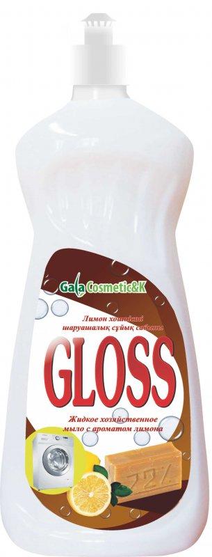 Мыло хозяйственное Gloss жидкое Автомат 72% 1 л - фото 1 - id-p100319519