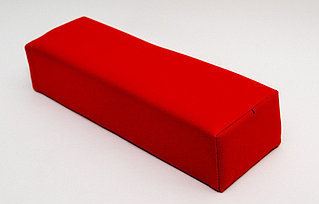 Подлокотник для маникюра 29*9*6.5см красный