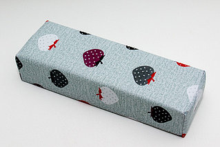 Подлокотник  для маникюра 29*9*6.5см , принт клубника