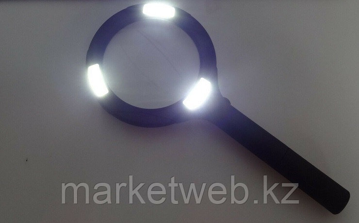 Лупа ювелирная с ручкой Magnifer, подсветка COB 250 Lumen ,3W - фото 3 - id-p100320649