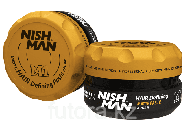 Паста матовая "NISHMAN Matte Hair Defining Paste M1 Argan" 100ml