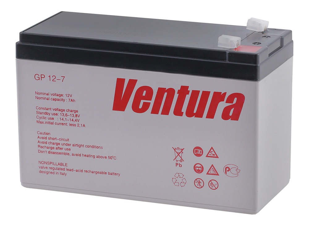 Аккумулятор Ventura GP 12-7 ( AGM )