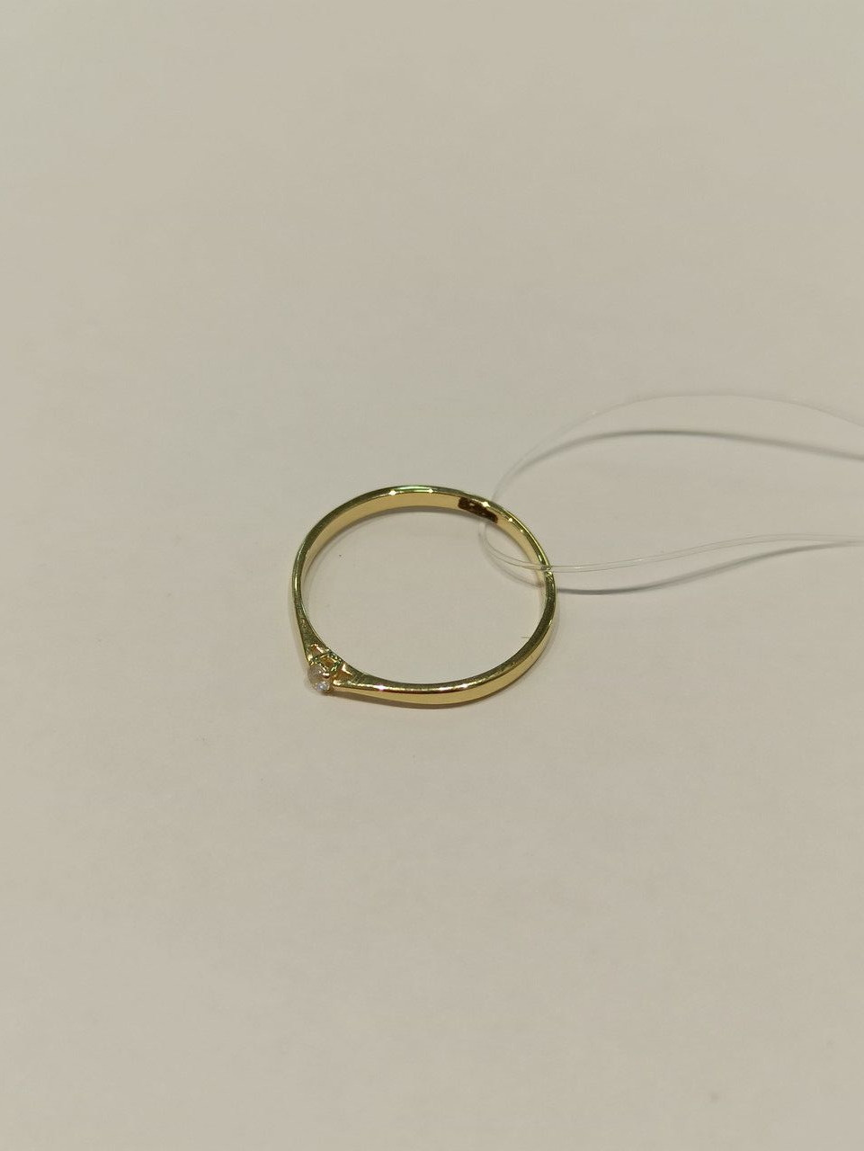 Кольцо с фианитом / 16,5 размер ( пр. Абая 141 ) - фото 3 - id-p100324898