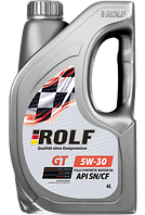 Моторное масло Rolf GT SAE 5W-30 API SN/CF, 4 литра
